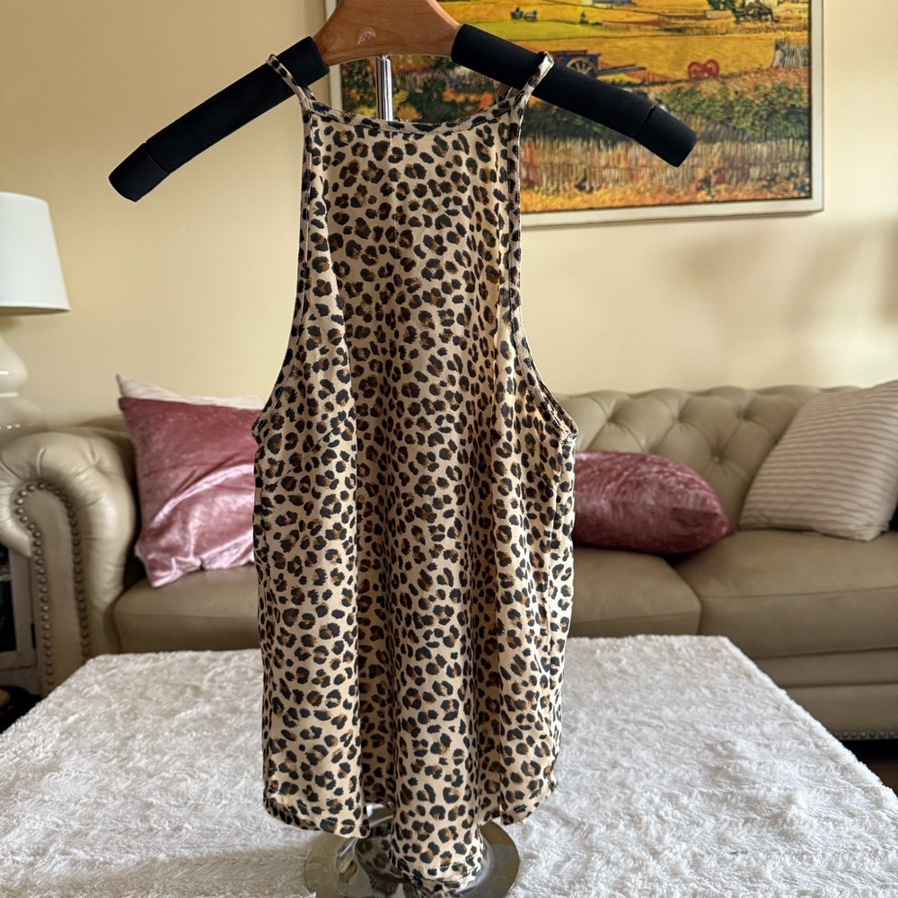 Leopard Print Women's Top